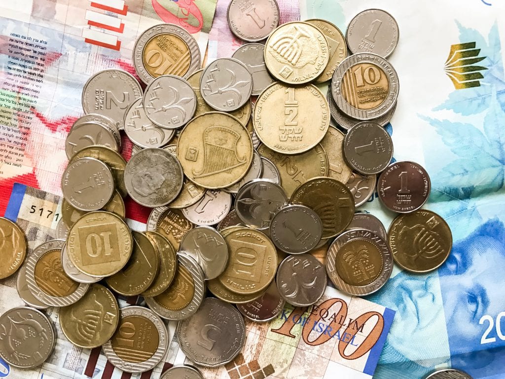 Israelische Währung - Neuer Israelischer Schekel - IsraelRail