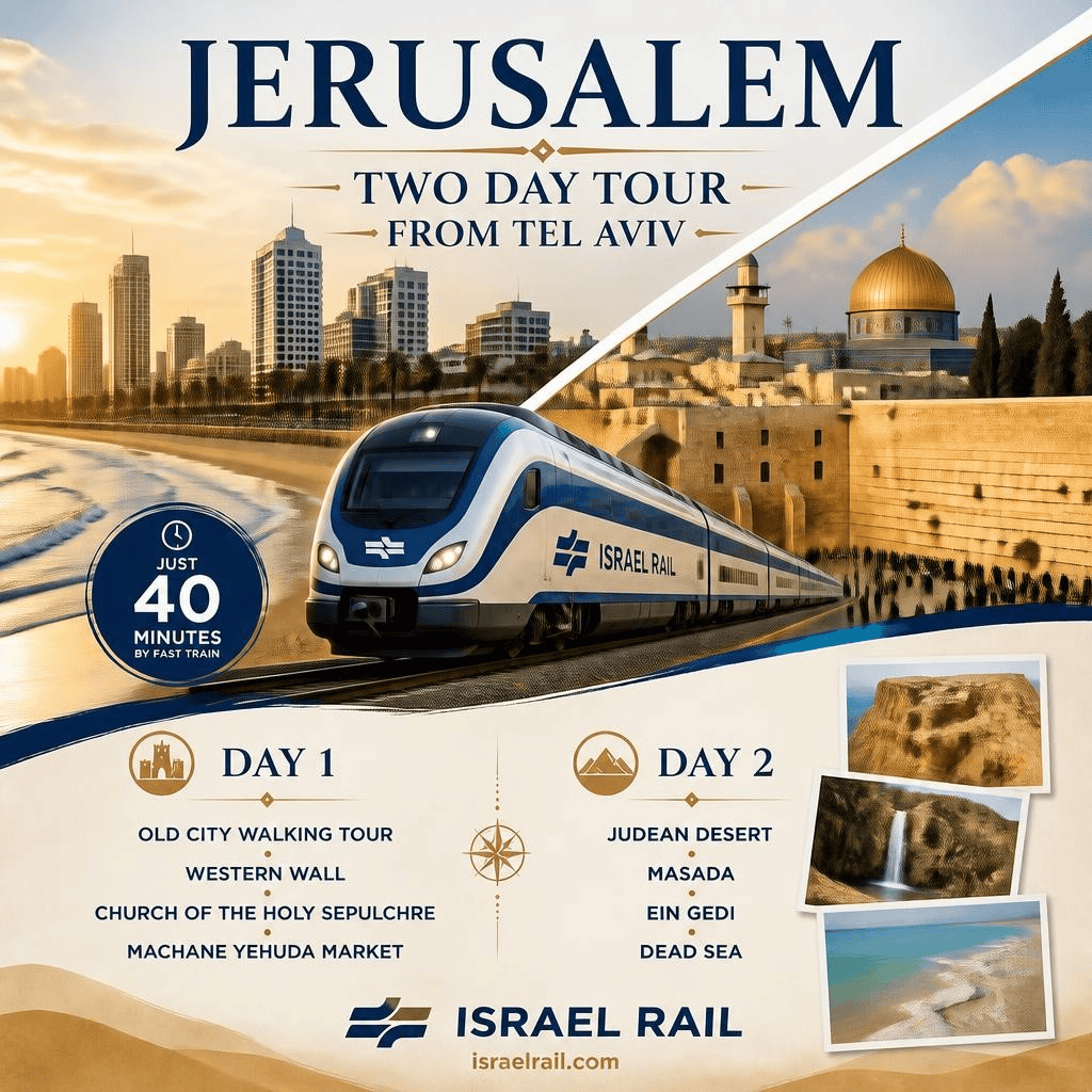 2 days Jerusalem & Masada
